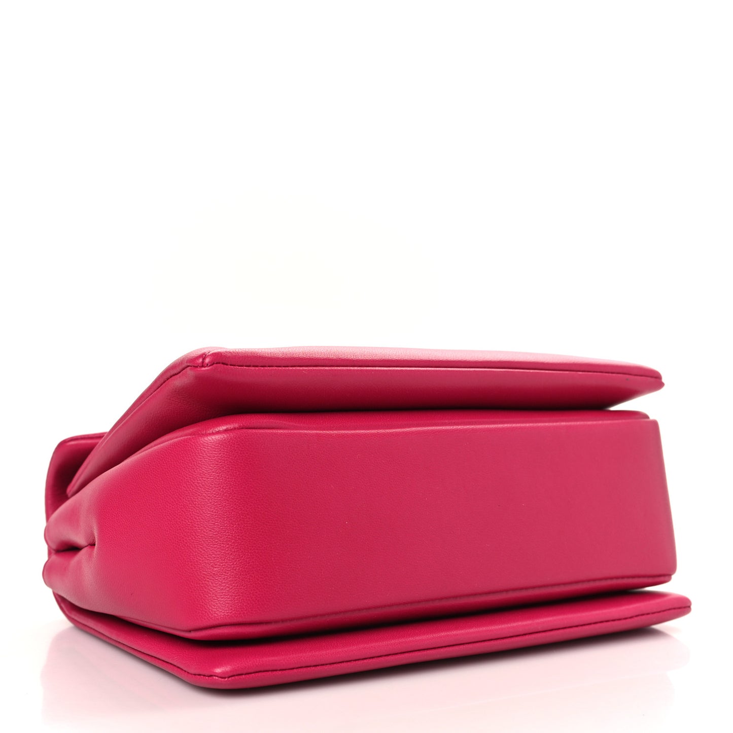 Nappa One Stud Chain Clutch Blossom