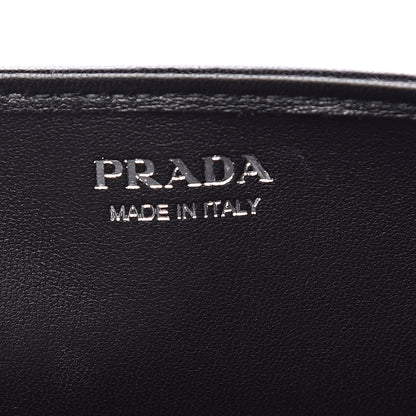 Prada Nappa Impunture Diagramme Chain Wallet Black 6 of 12