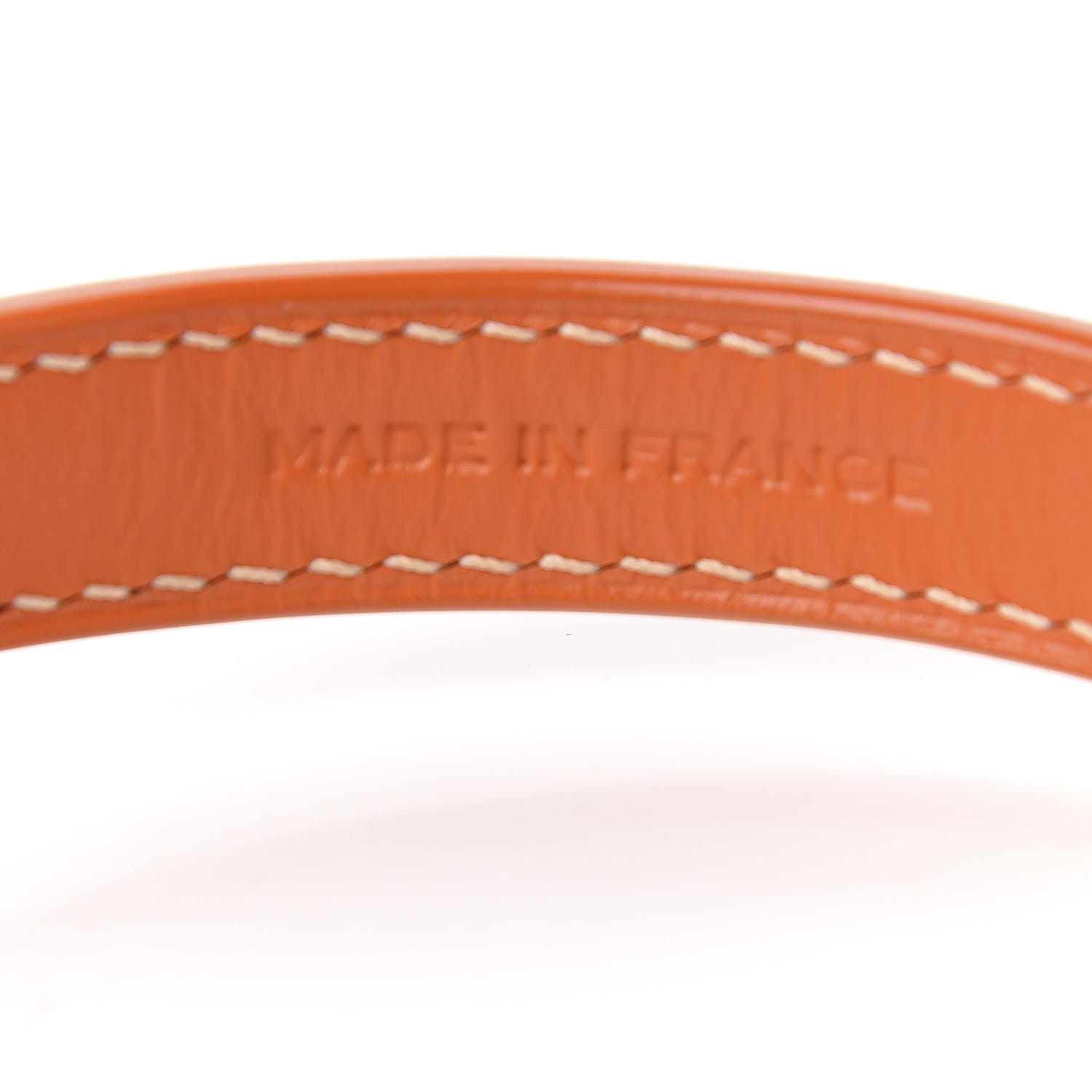 Goyard Goyardine Dog Collar Orange 4 of 6