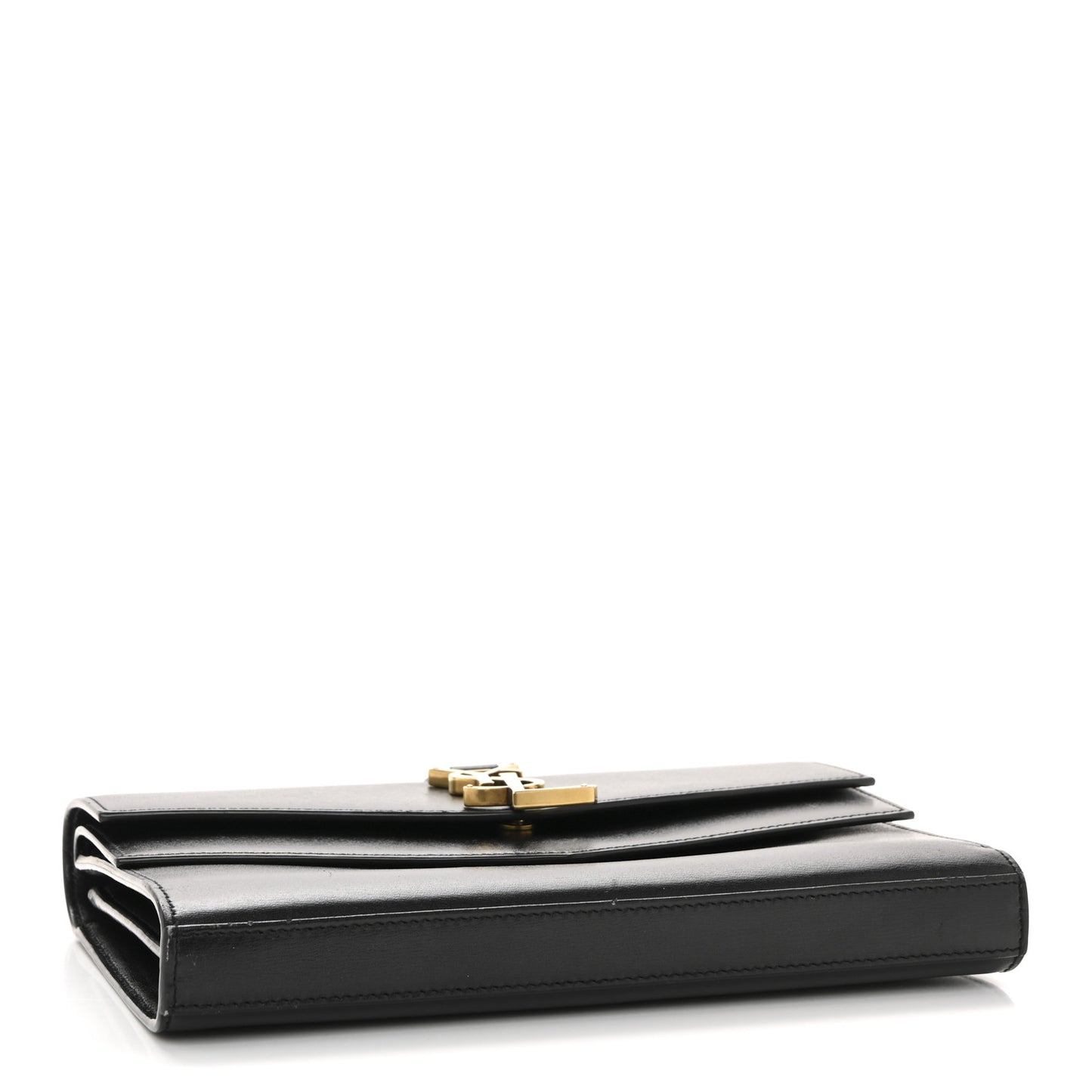 Smooth Calfskin Monogram Sulpice Chain Wallet Black