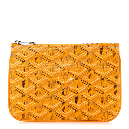 Goyard Goyardine Mini Senat Pochette Yellow 1 of 6