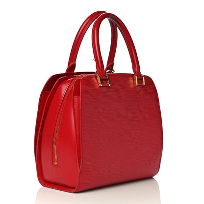 Louis Vuitton Epi Pont-Neuf Castillan Red 3 of 36