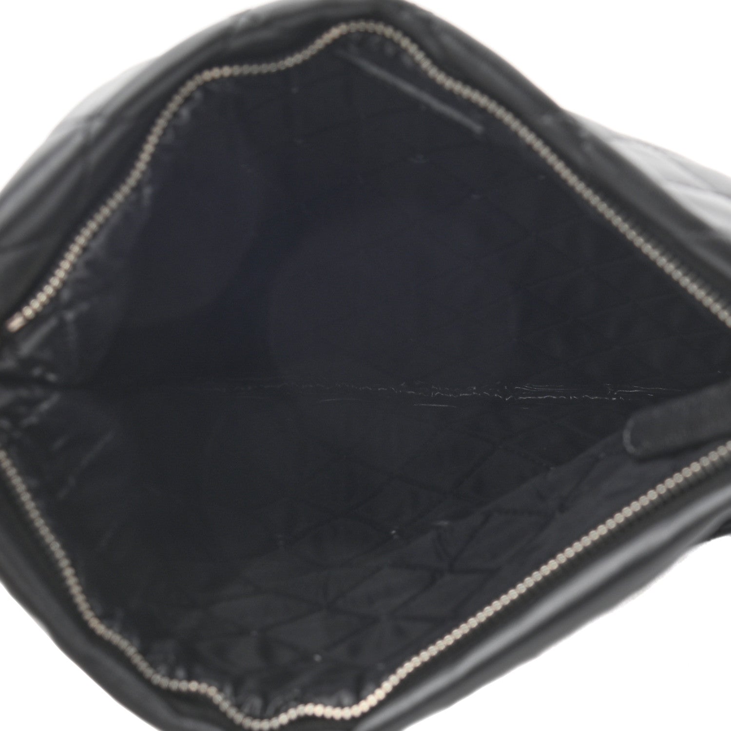 Chanel Lambskin Quilted CC Beauty Clutch Black 6 of 8