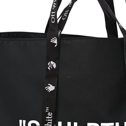 Off-White Nylon Sculpture Tote Bag Black 12 of 13