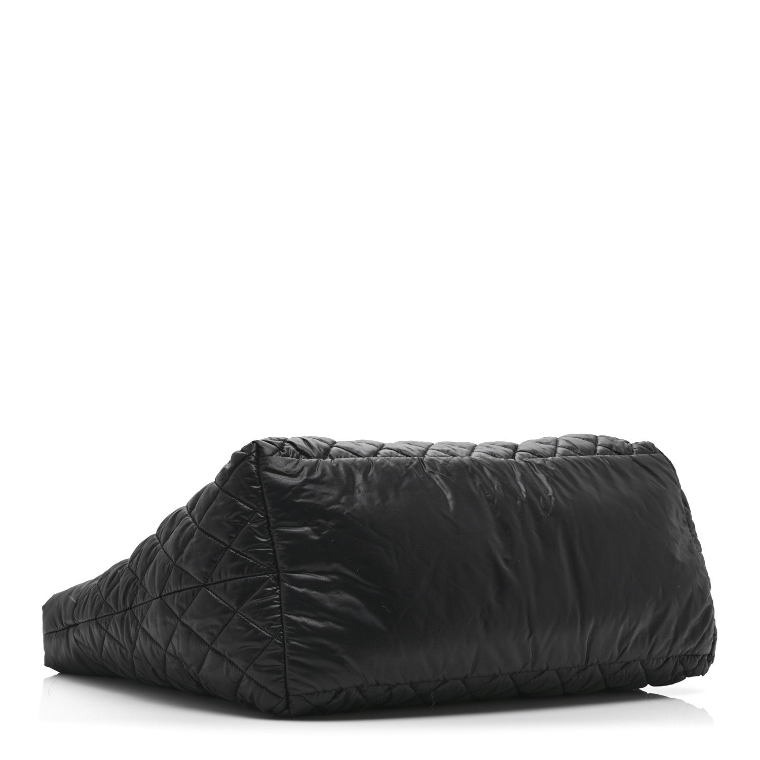 Chanel Nylon Quilted Large Coco Cocoon Tote Black 4 of 11
