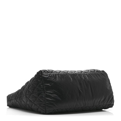 Chanel Nylon Quilted Large Coco Cocoon Tote Black 4 of 11