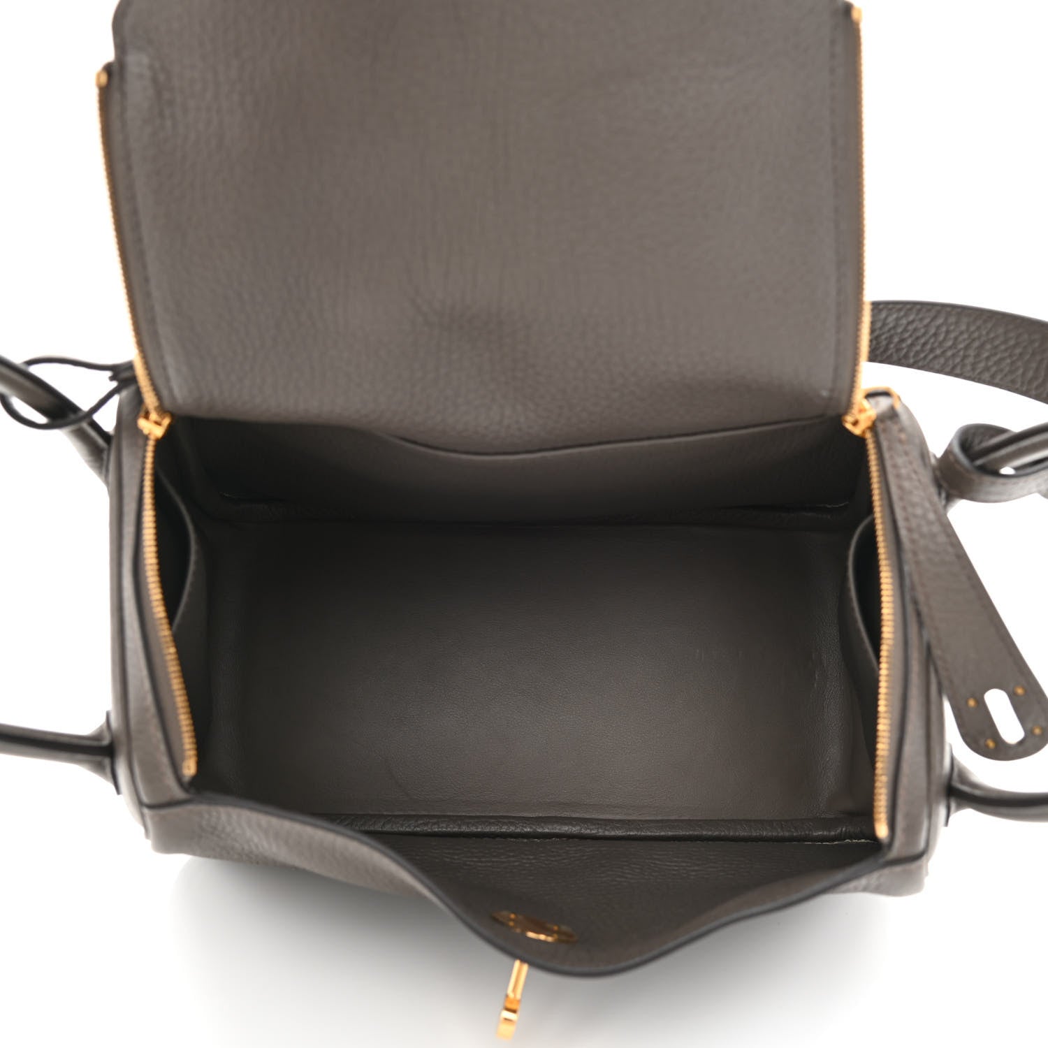 Hermes Taurillon Clemence Lindy 26 Etain 5 of 11