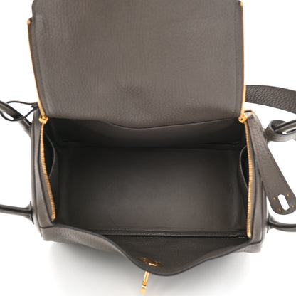 Hermes Taurillon Clemence Lindy 26 Etain 5 of 11