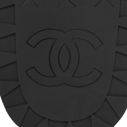 Chanel Lambskin Quilted CC Turnlock Mules 38 Black 7 of 11
