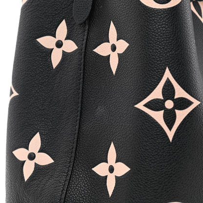 Louis Vuitton Empreinte Monogram Giant Neonoe MM Black Beige 13 of 13