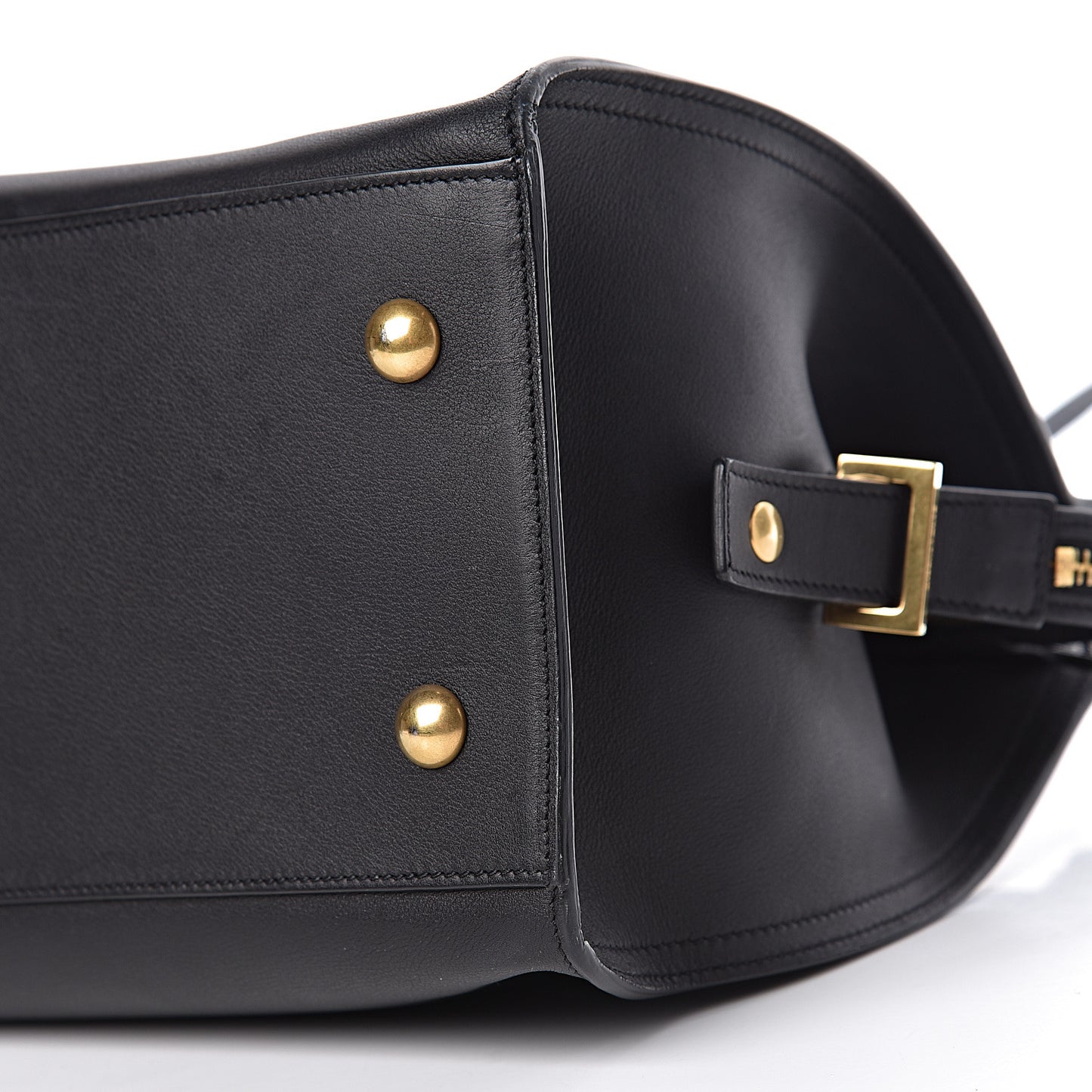 Calfskin Small Classic Y Cabas Black