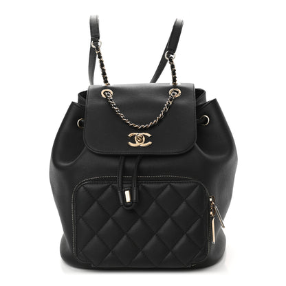 Chanel Caviar Quilted Business Affinity Backpack Black 1 of 9