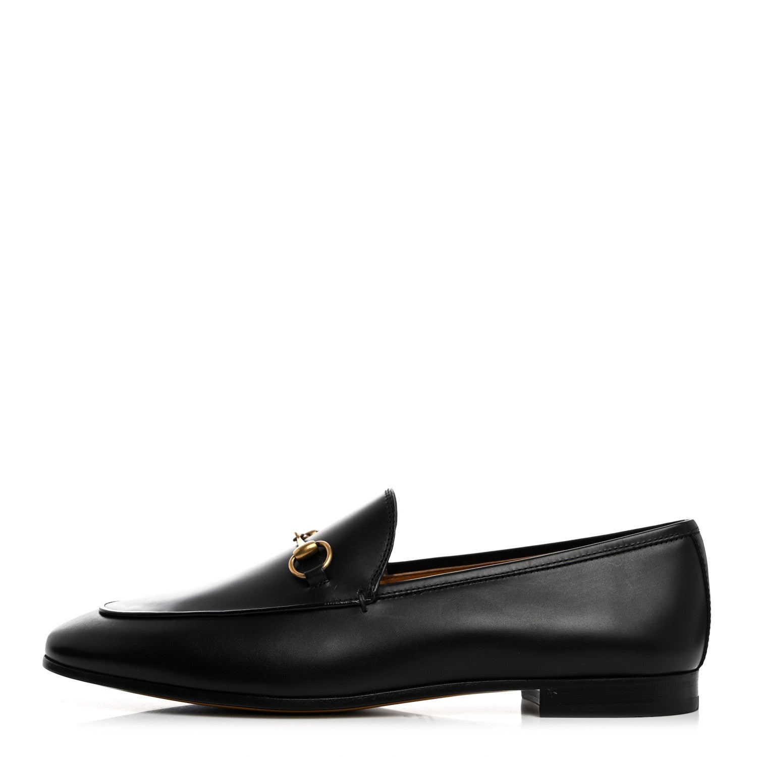 Gucci Calfskin Womens Jordaan Loafers 41 Black 1 of 9