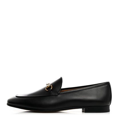 Gucci Calfskin Womens Jordaan Loafers 41 Black 1 of 9