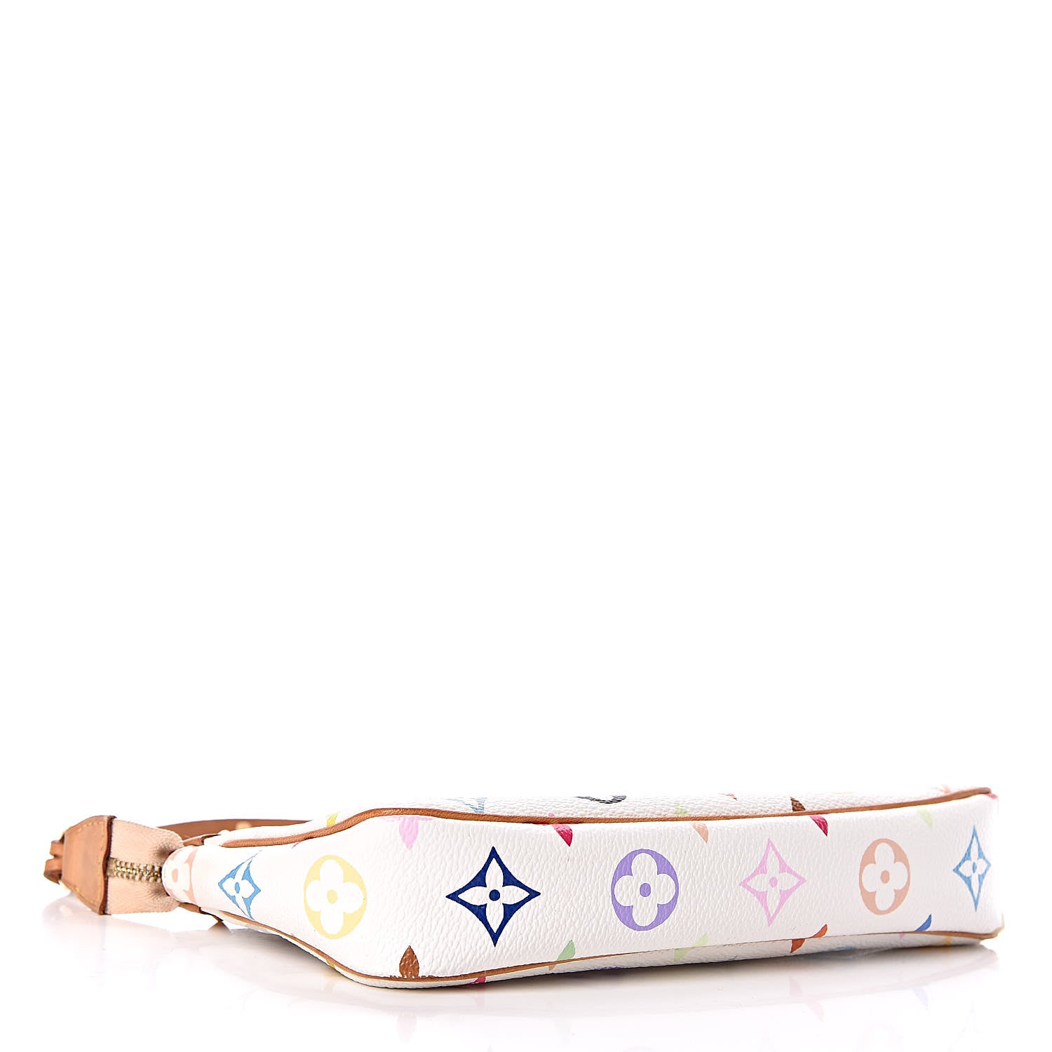 Louis Vuitton Monogram Multicolor Pochette Accessories White 4 of 11
