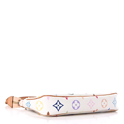 Louis Vuitton Monogram Multicolor Pochette Accessories White 4 of 11