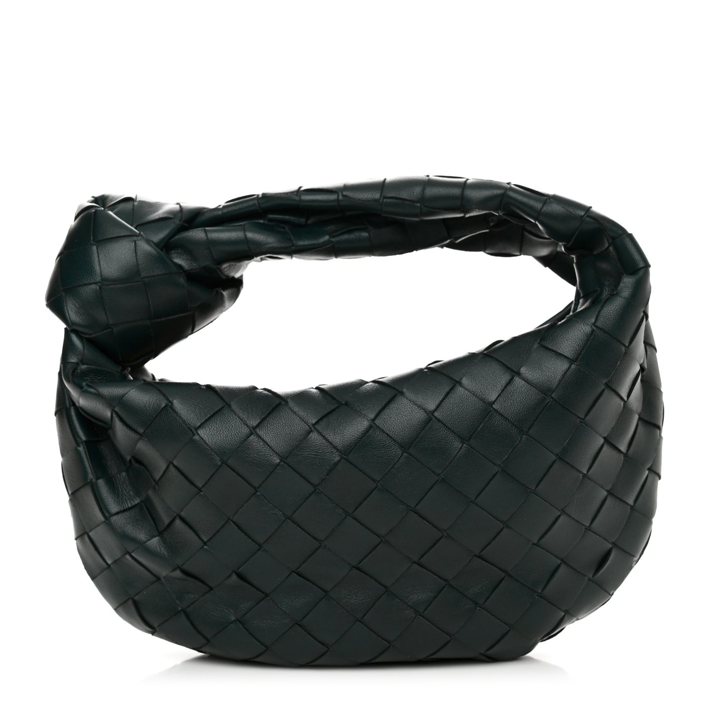Nappa Intrecciato Mini Jodie Dark Moss