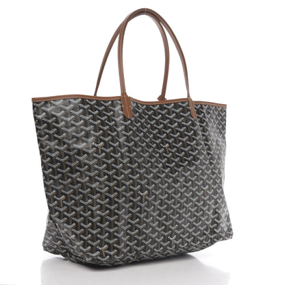 Goyard Goyardine Saint Louis GM Black Gold 2 of 10