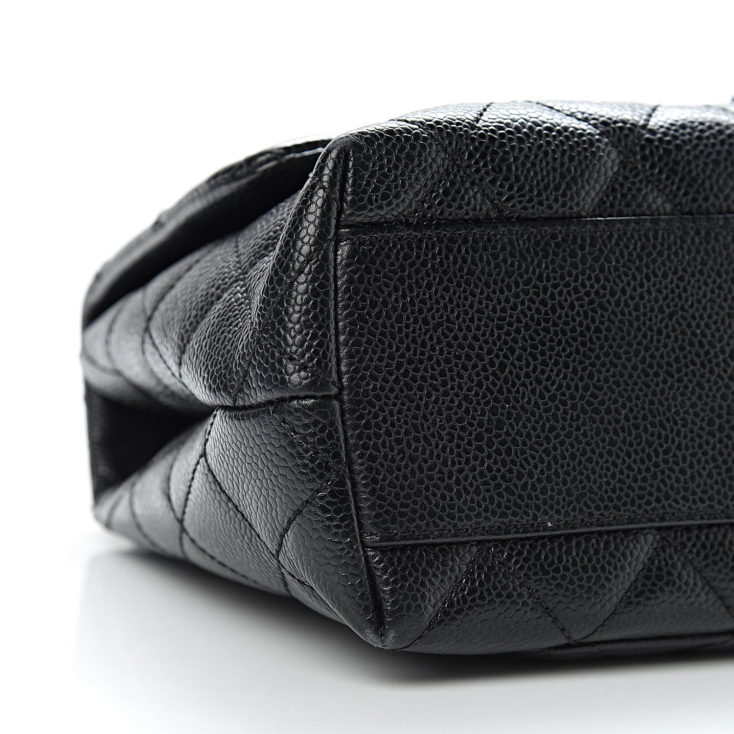 Chanel Caviar Quilted Medium Kelly Flap Bag Black 8 of 16