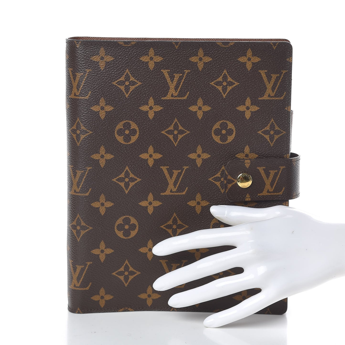 Monogram Large Ring Agenda Cover