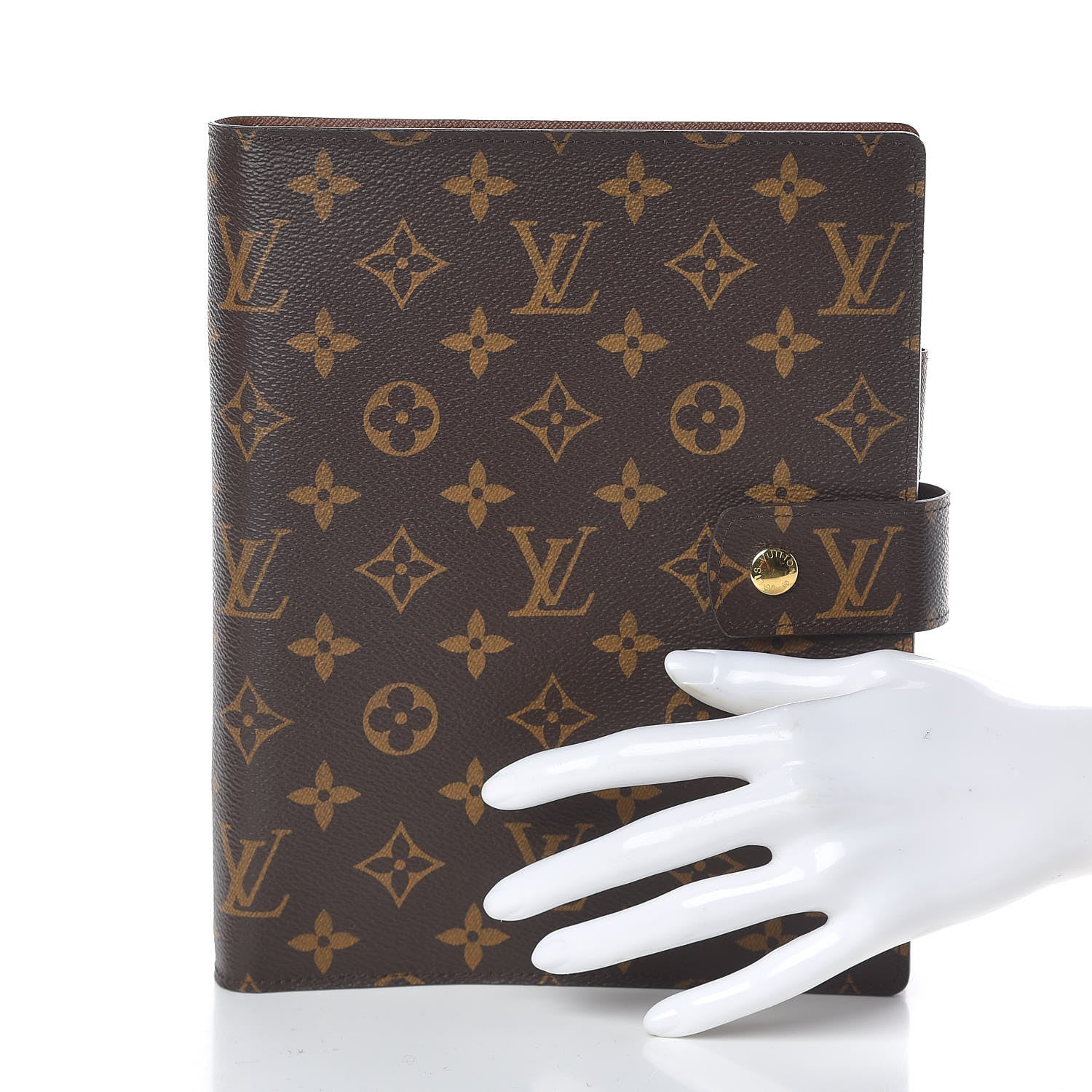 Louis Vuitton Monogram Large Ring Agenda Cover 2 of 6