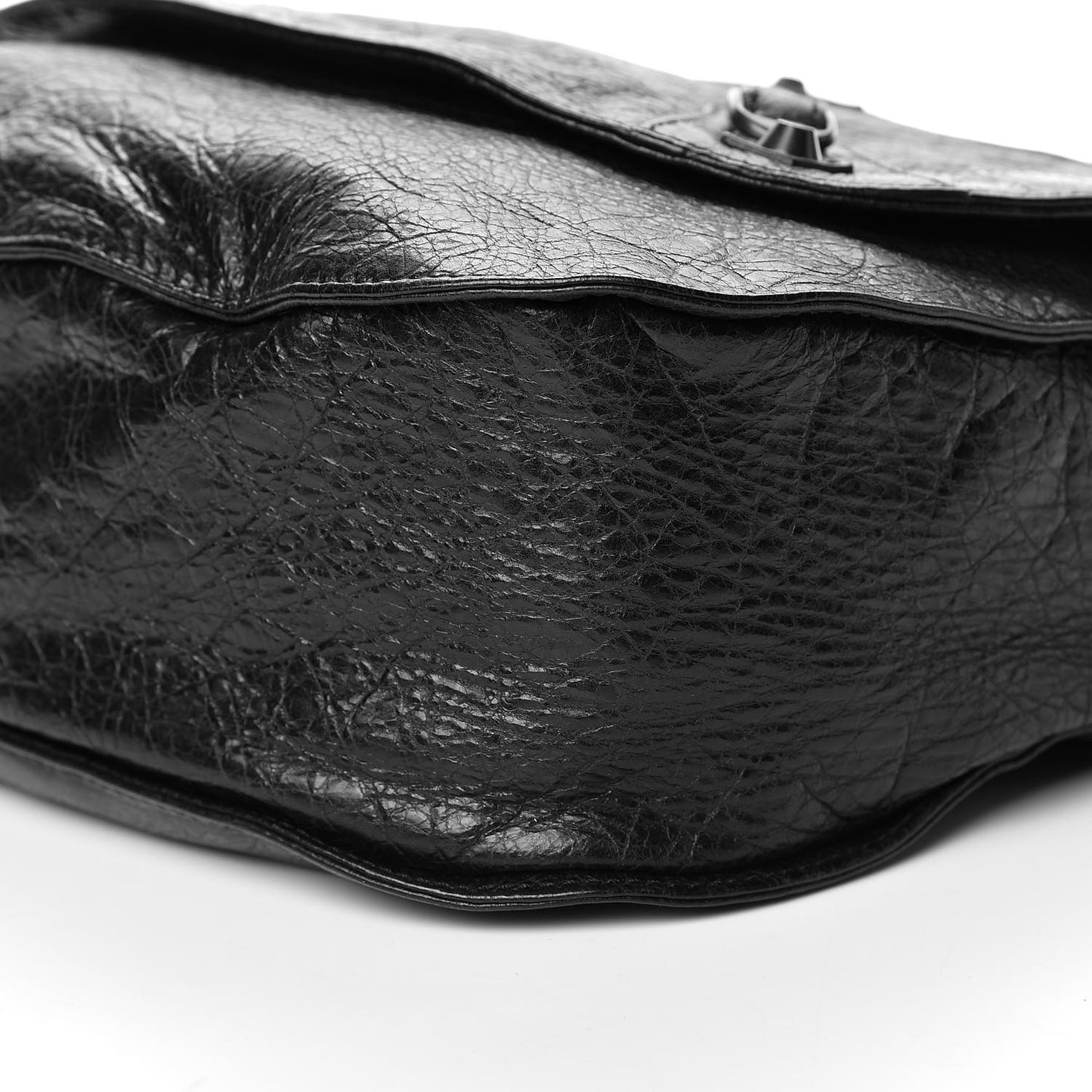 Agneau Classic Hardware Neo Folk Messenger Black