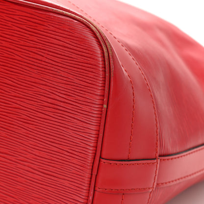 Louis Vuitton Epi Noe Castillan Red 9 of 9