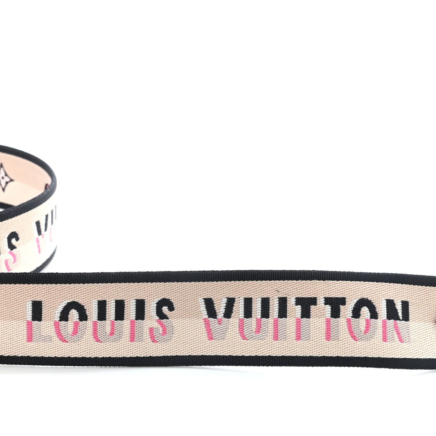 Louis Vuitton Jacquard Speedy Bandouliere 20 Shoulder Strap Black 3 of 5