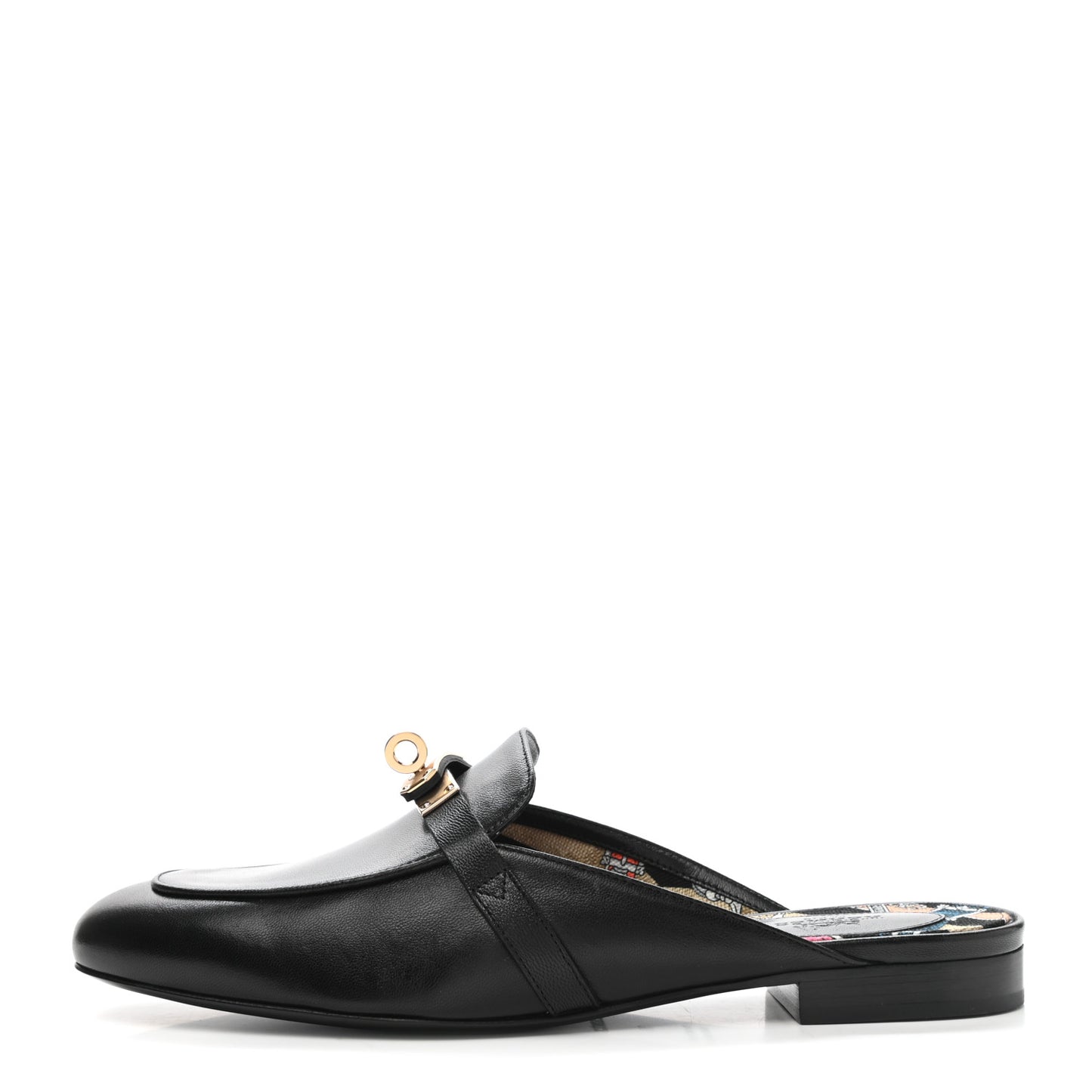 Goatskin Oz Mules 38 Black