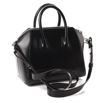 Givenchy Shiny Lord Calfskin Mini Antigona Black 3 of 10