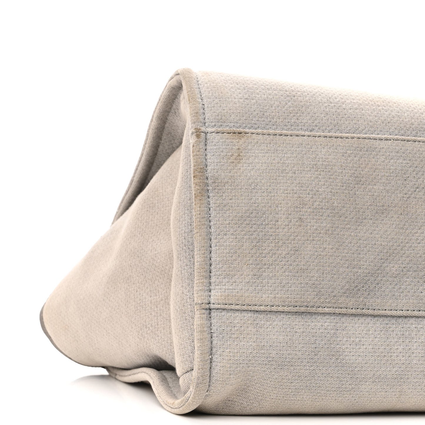 Canvas Large Deauville Tote Grey