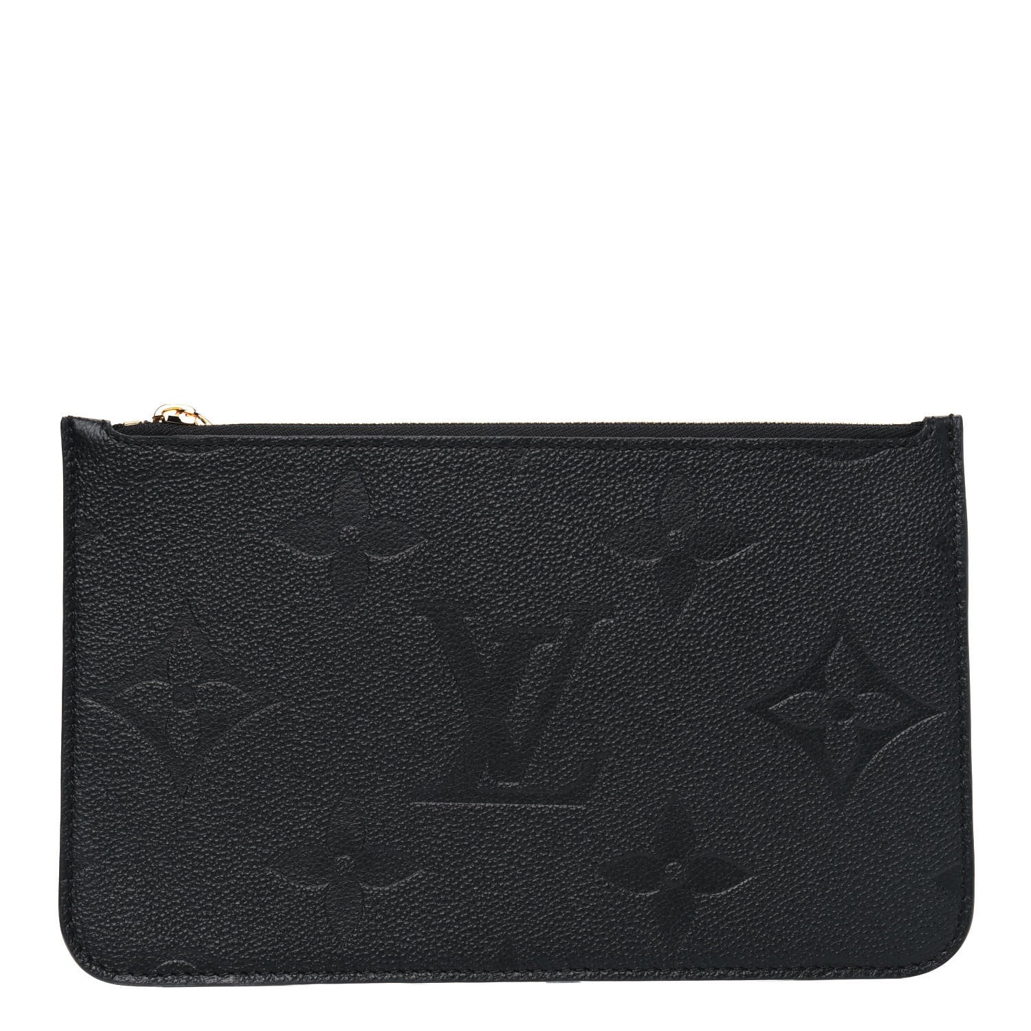 Louis Vuitton Empreinte Monogram Giant Neverfull MM Pochette Black 1 of 4