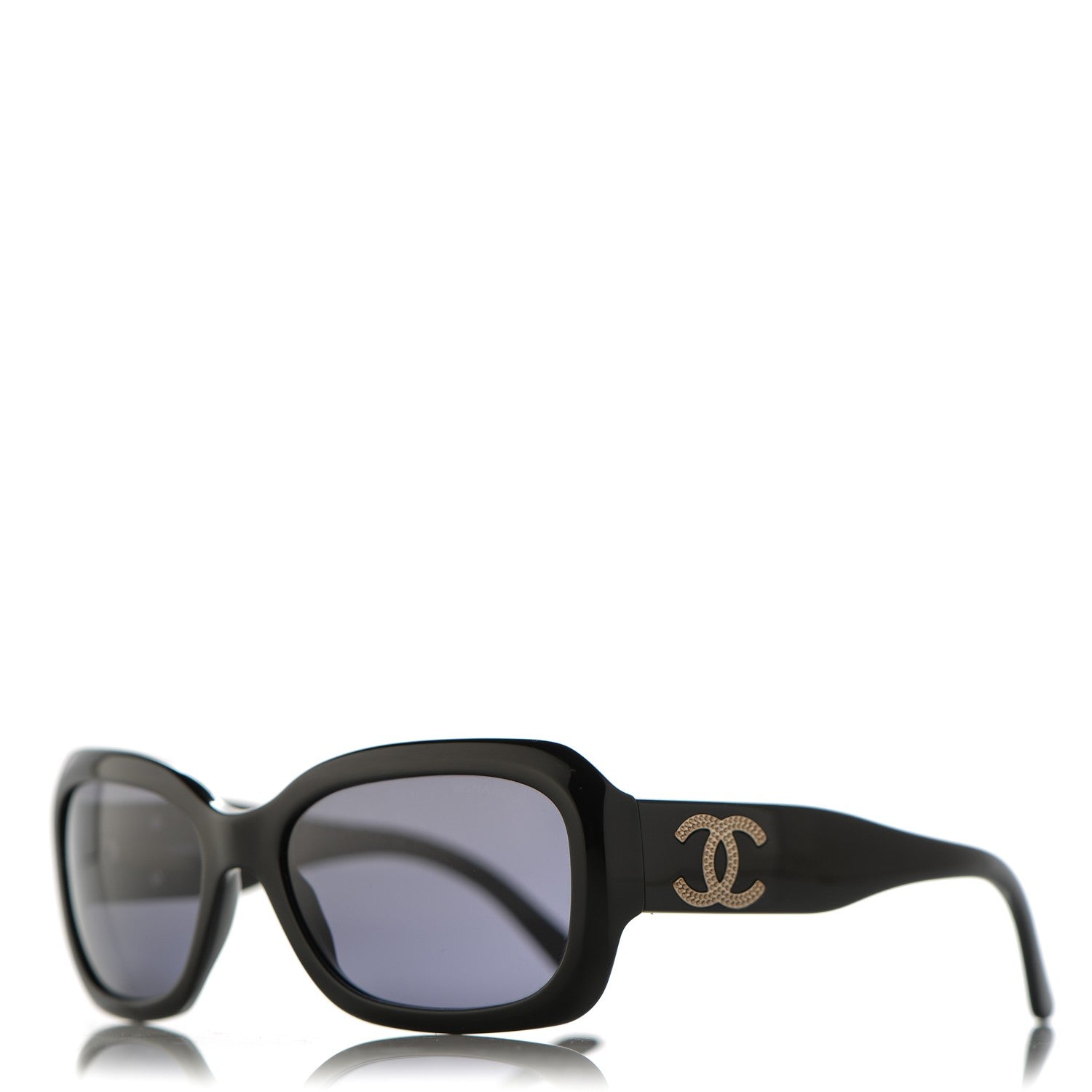 Chanel CC Sunglasses 5102 Black 1 of 16