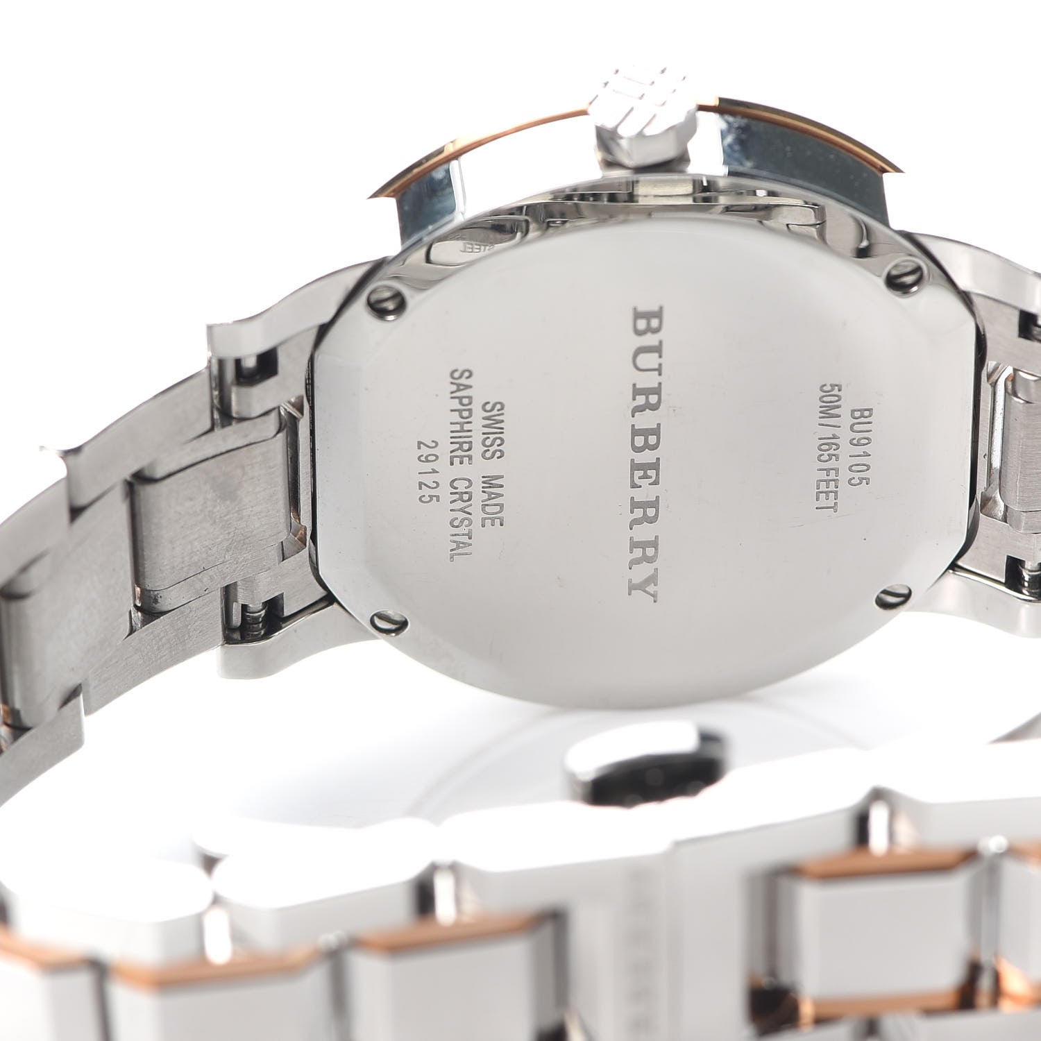 Burberry Stainless Steel 34mm The City Quartz Watch BU9105 5 of 7