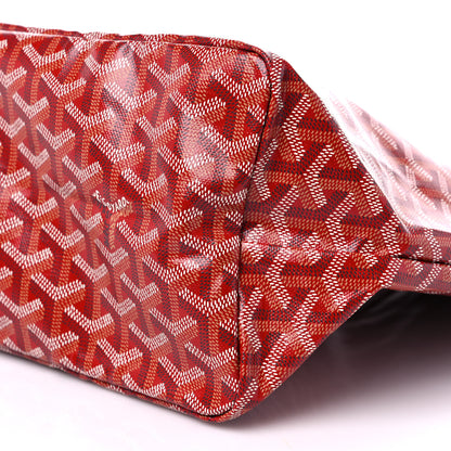 Goyard Goyardine Saint Louis PM Red 9 of 9