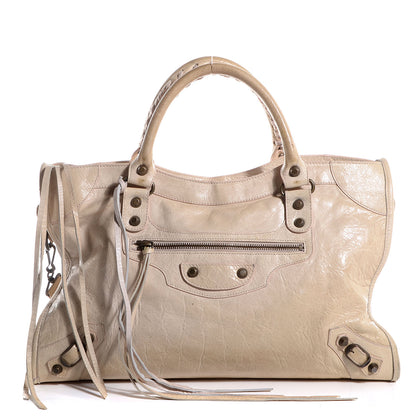 Balenciaga Chevre Classic Hardware City Calcaire 1 of 11