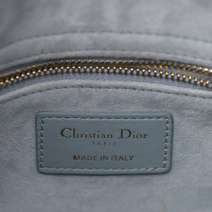 Christian Dior Lambskin Cannage Small My ABCDior Lady Dior Cloud Blue 7 of 12
