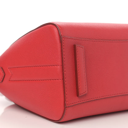 Givenchy Sugar Goatskin Mini Antigona Medium Red 9 of 11