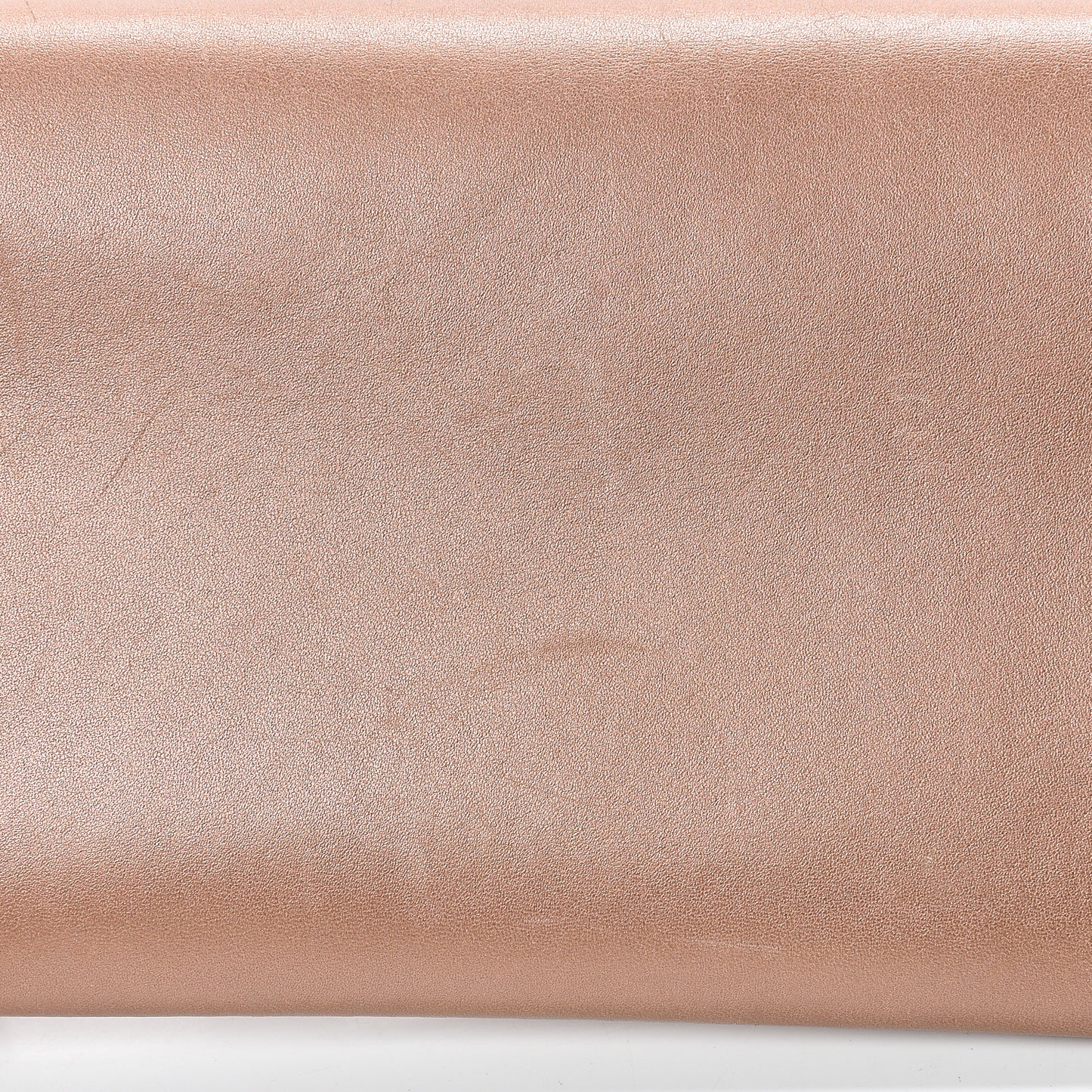 Metallic Calfskin CC Small Flap Bronze
