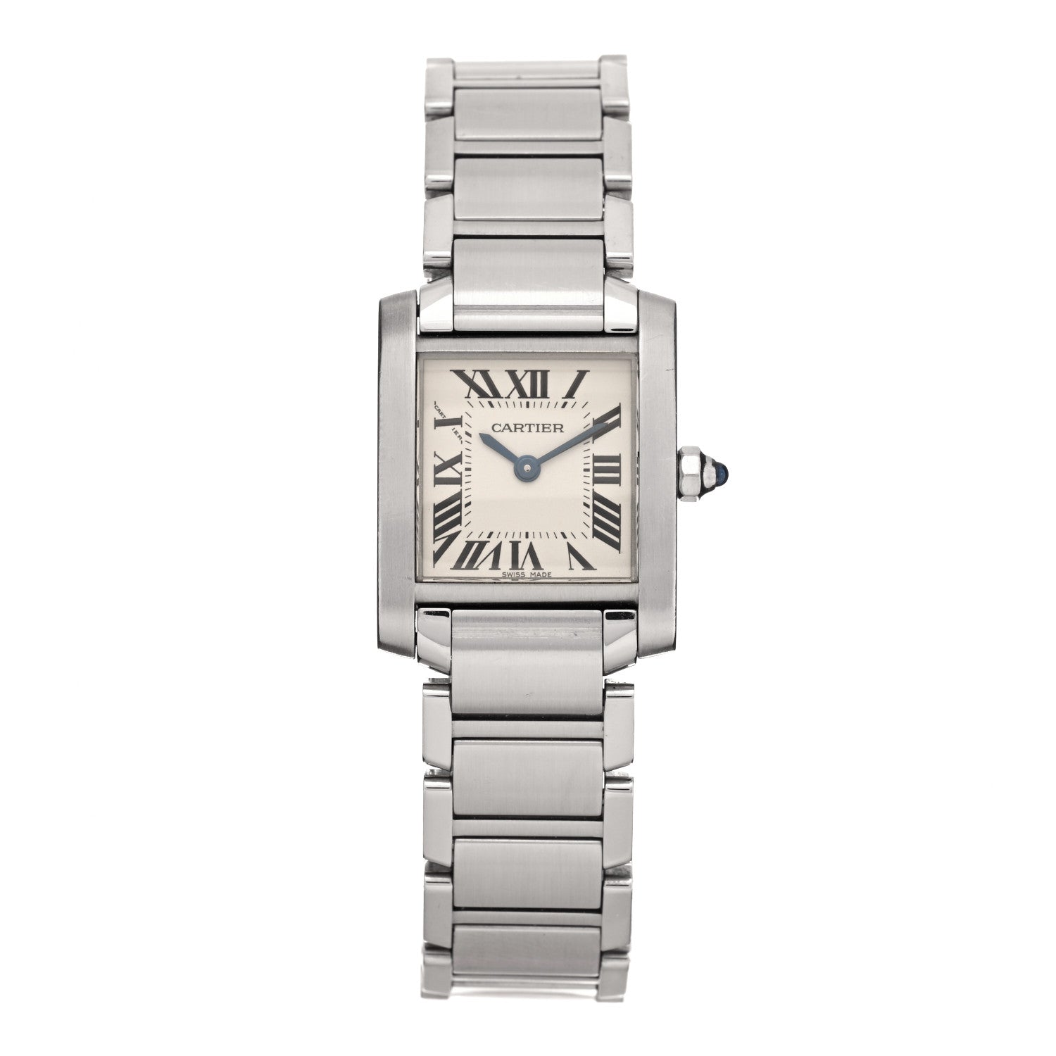 Cartier Stainless Steel 20mm Tank Francaise Quartz Watch 1 of 5