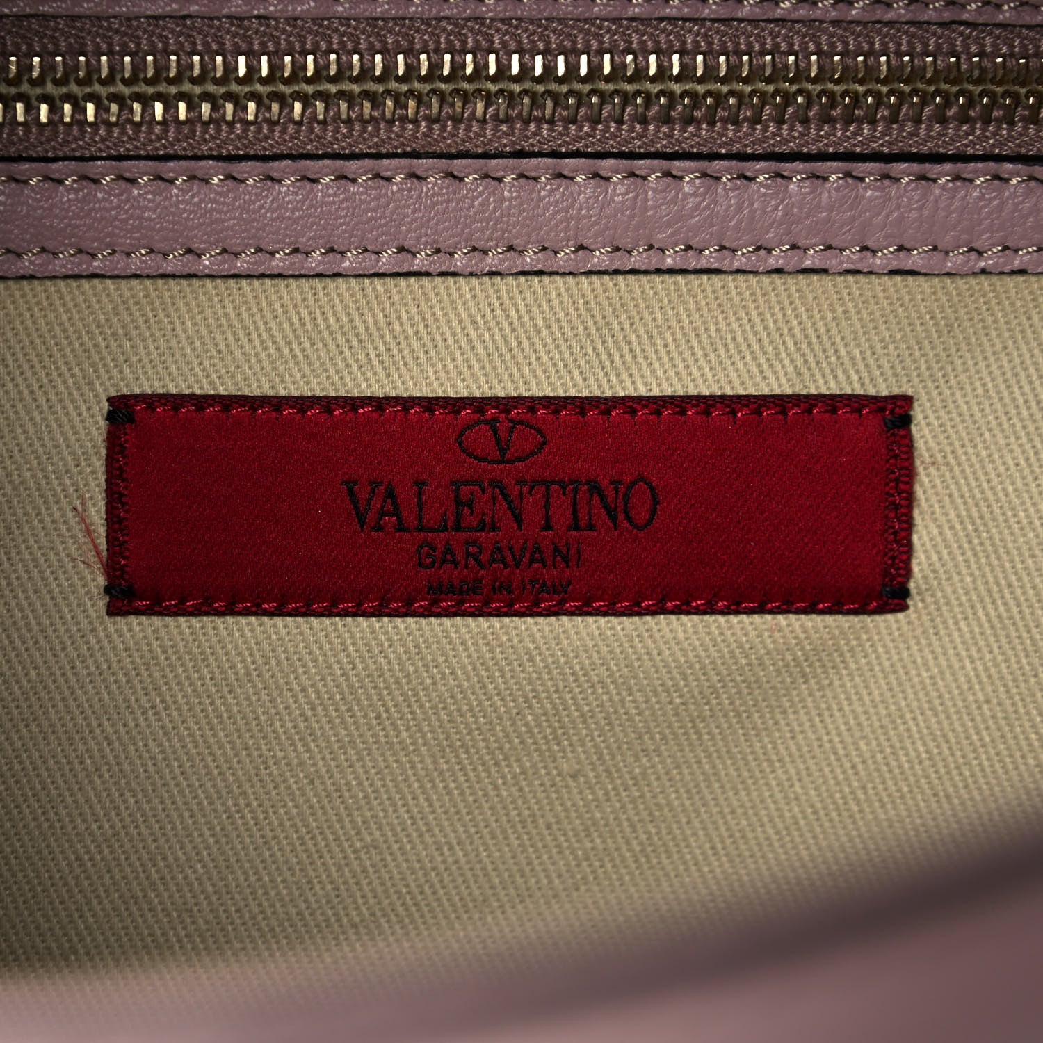 Valentino Garavani Vitello Crystal Embellished Medium Glam Lock Rockstud Flap Poudre 6 of 18