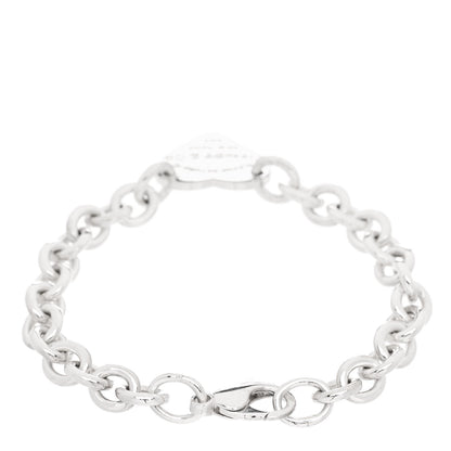 Tiffany Sterling Silver Return to Tiffany Heart Tag Bracelet 2 of 4
