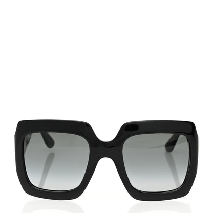 Gucci Acetate Square Frame Sunglasses GG0053S Black 2 of 8