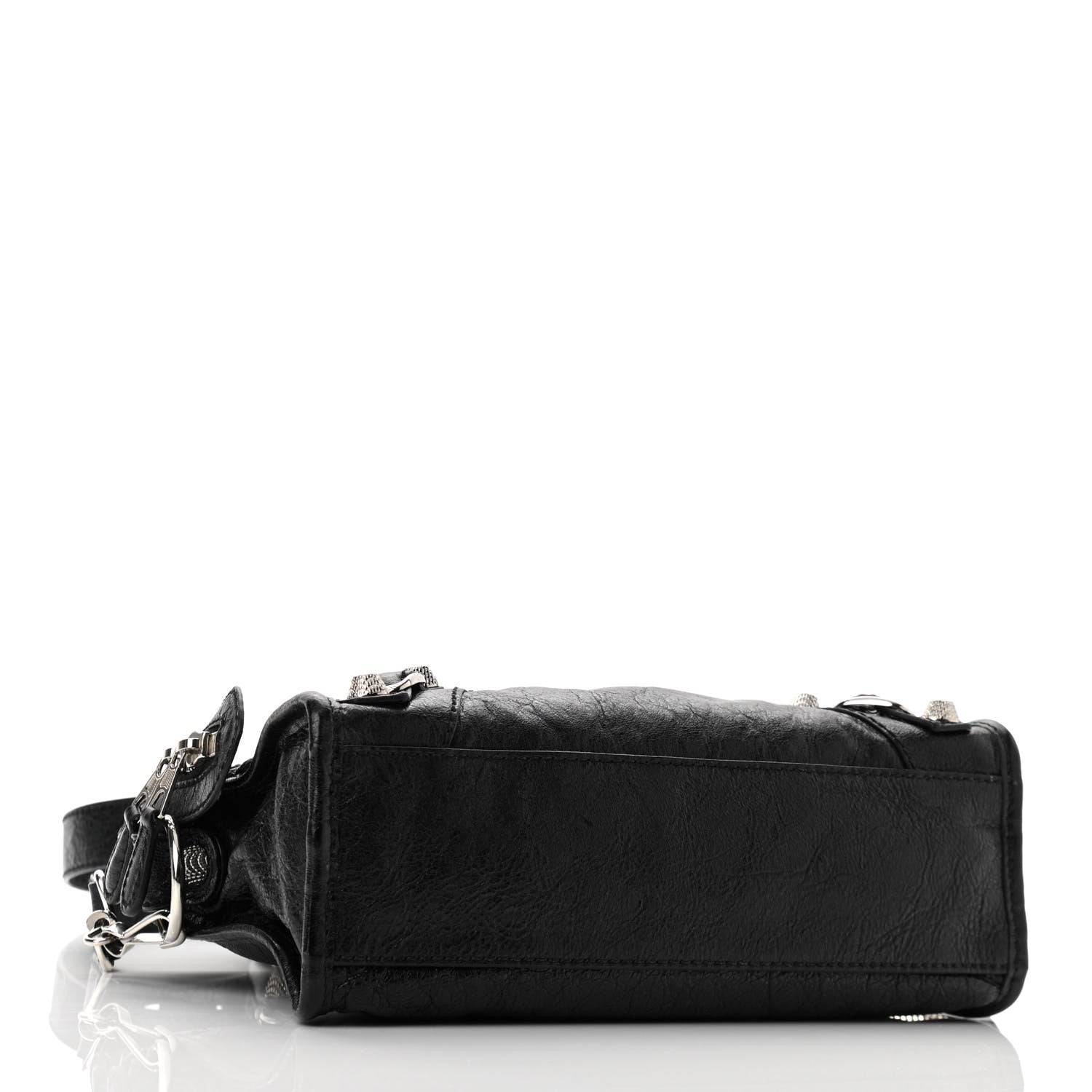 Balenciaga Agneau Giant 12 Silver Hardware Mini City Black 4 of 10