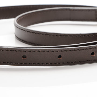 Louis Vuitton Calfskin 12mm Adjustable Shoulder Strap Brown 5 of 6