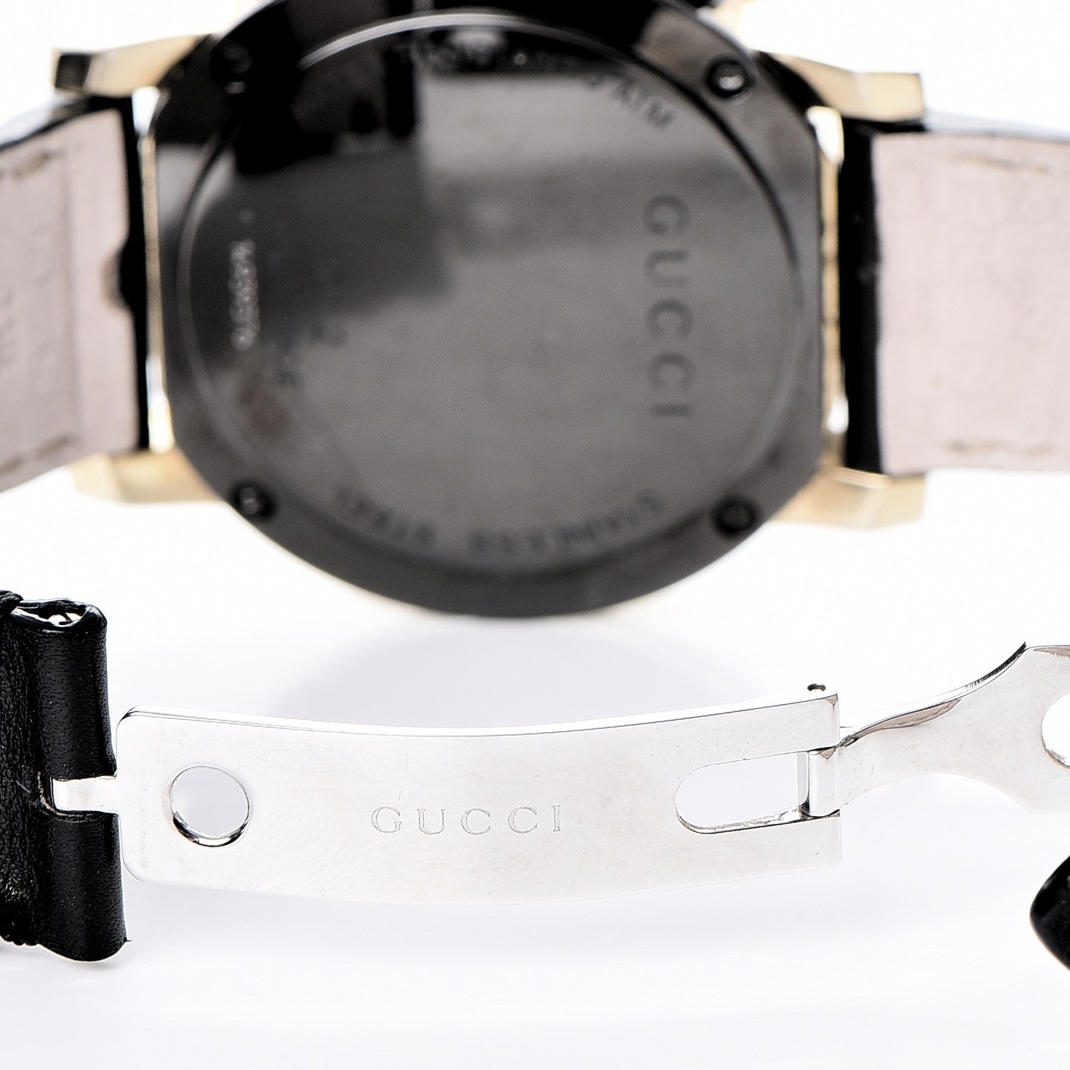 Gucci PVD Stainless Steel Calfskin 44mm G-Chrono Quartz Watch Black 9 of 12