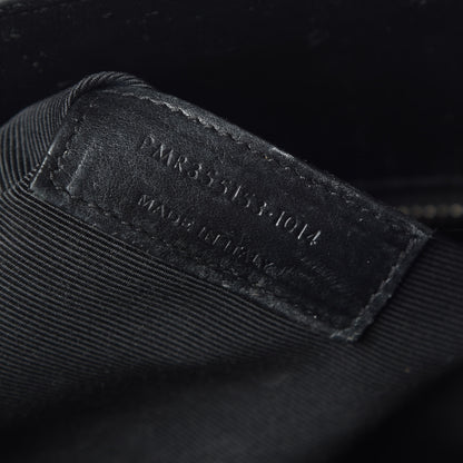 Saint Laurent Python Calfskin Embossed Small Sac de Jour Black 10 of 15