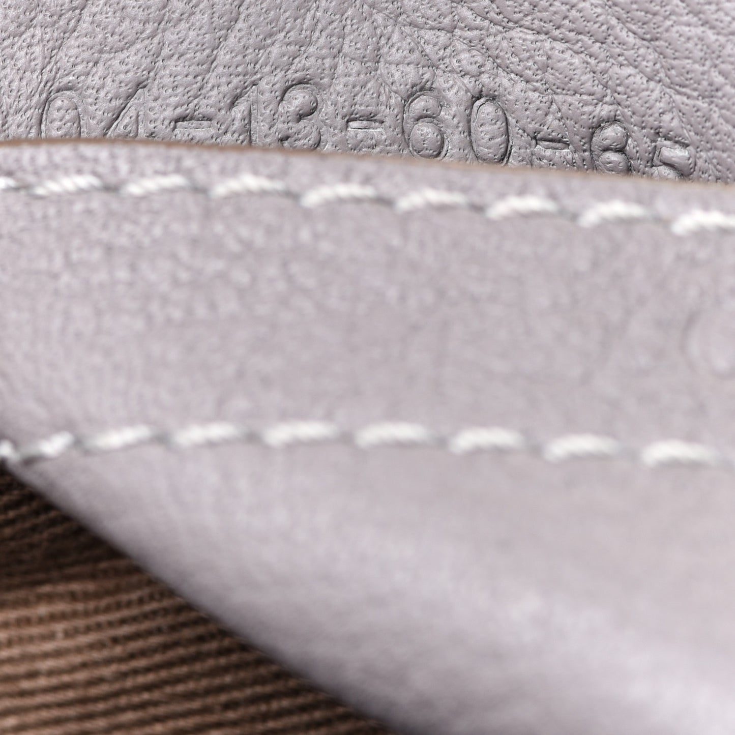 Calfskin Mini Marcie Round Crossbody Bag Cashmere Grey