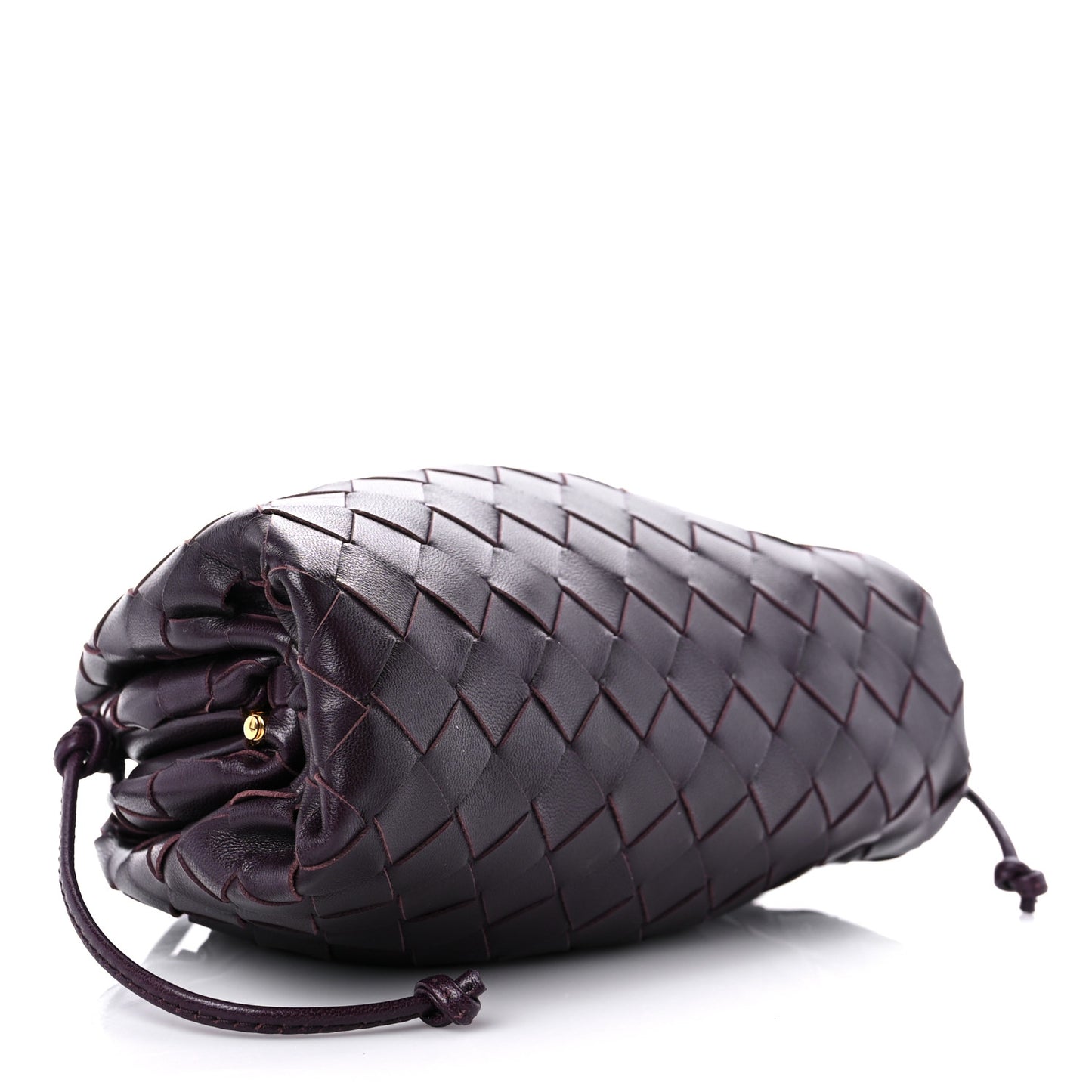 Nappa Intrecciato The Mini Pouch Grape