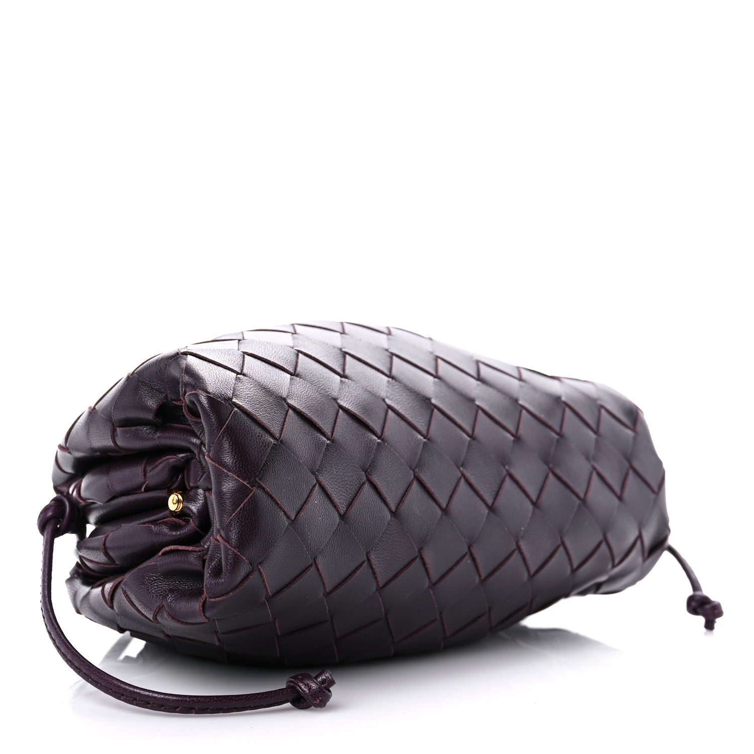 Bottega Veneta Nappa Intrecciato The Mini Pouch Grape 3 of 8